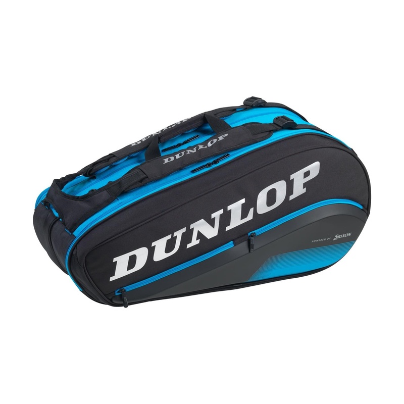 Dunlop FX Performance 8 Racket Thermo Tennis Bag – Black / Blue