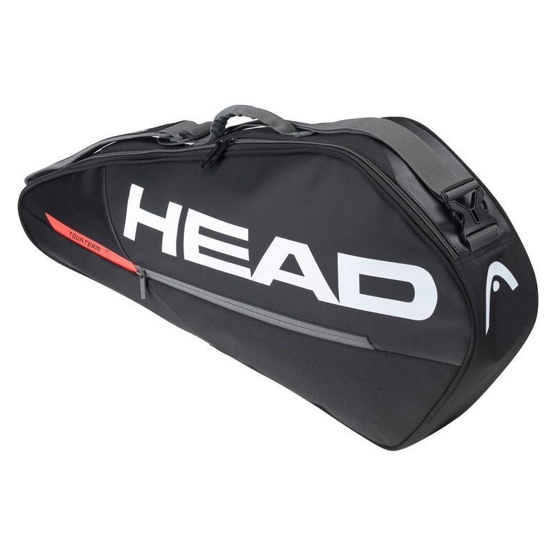 HEAD Tour Team 3R 3 Racket Tennis Bag – Black / Orange