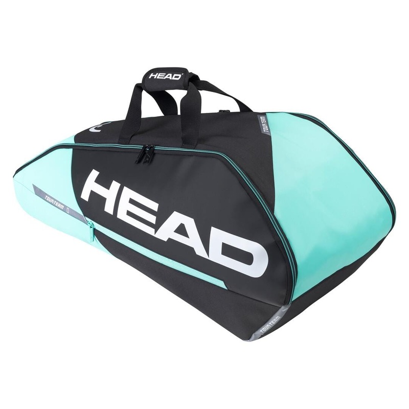 HEAD Tour Team 6R Combi 6 Racket Tennis Bag – Black / Mint