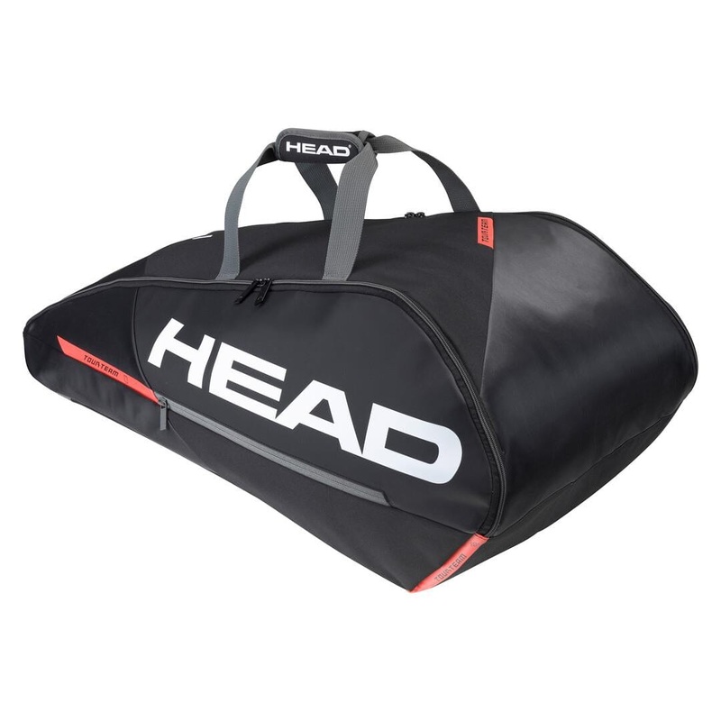 HEAD Tour Team 9R Supercombi 9 Racket Tennis Bag – Black / Orange