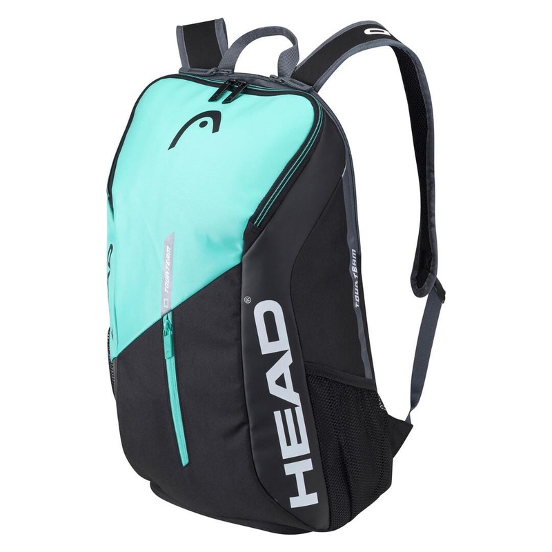 HEAD Tour Team Tennis Backpack – Black / Mint