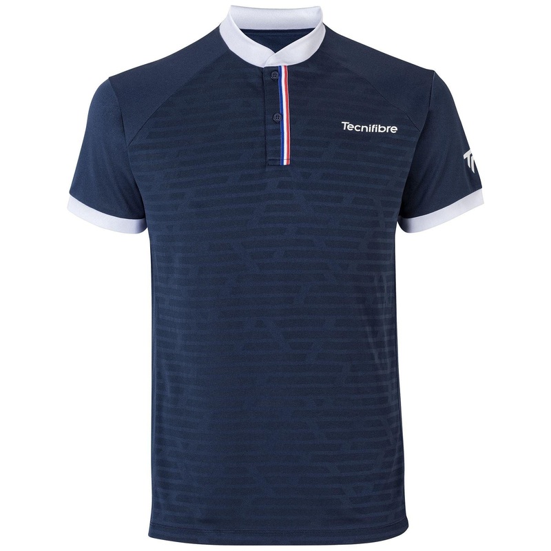 Tecnifibre Mens F3 Tennis Polo Shirt – Marine Blue