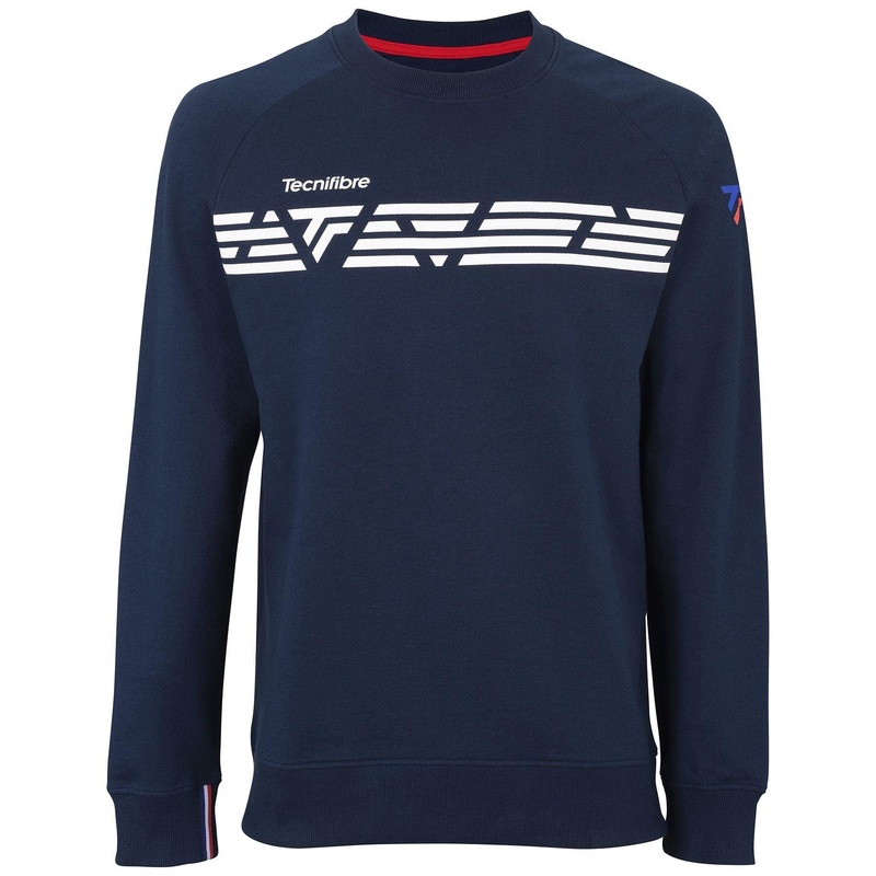 Tecnifibre Mens Tennis Sweatshirt – Marine Blue