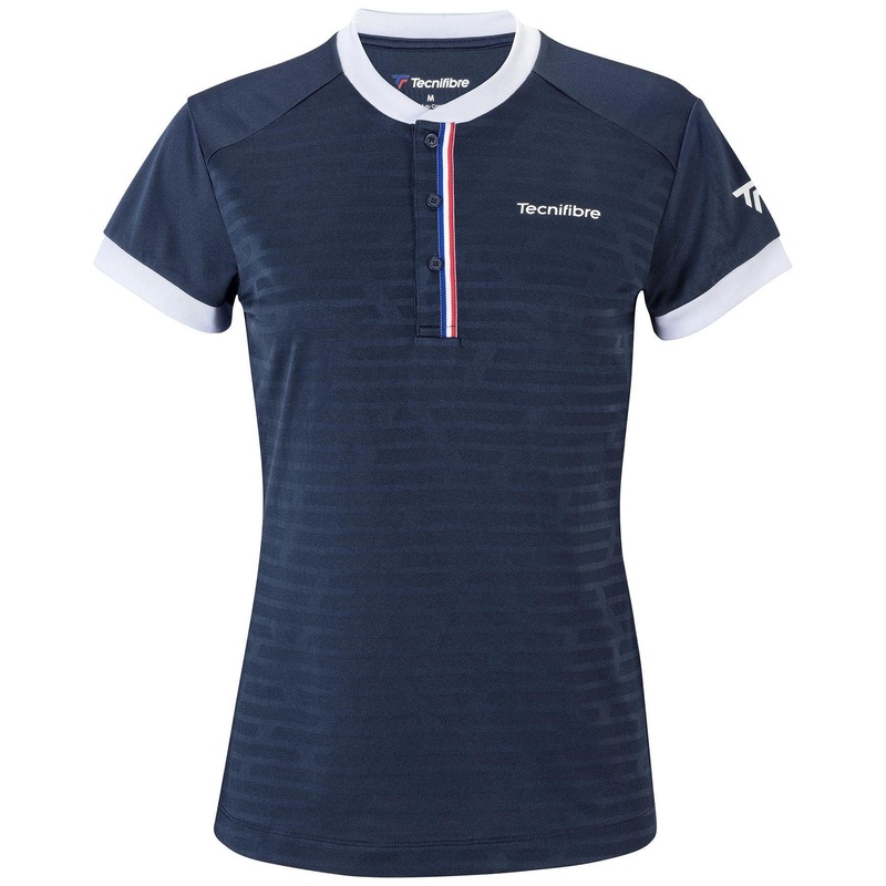 Tecnifibre Womens F3 Tennis Polo Shirt – Marine Blue
