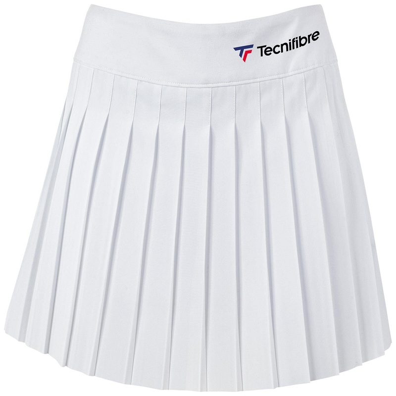 Tecnifibre Womens Stretch Tennis Skort – White