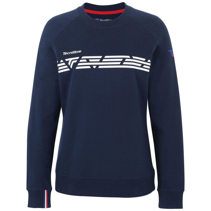 Tecnifibre Womens Tennis Sweatshirt – Marine Blue