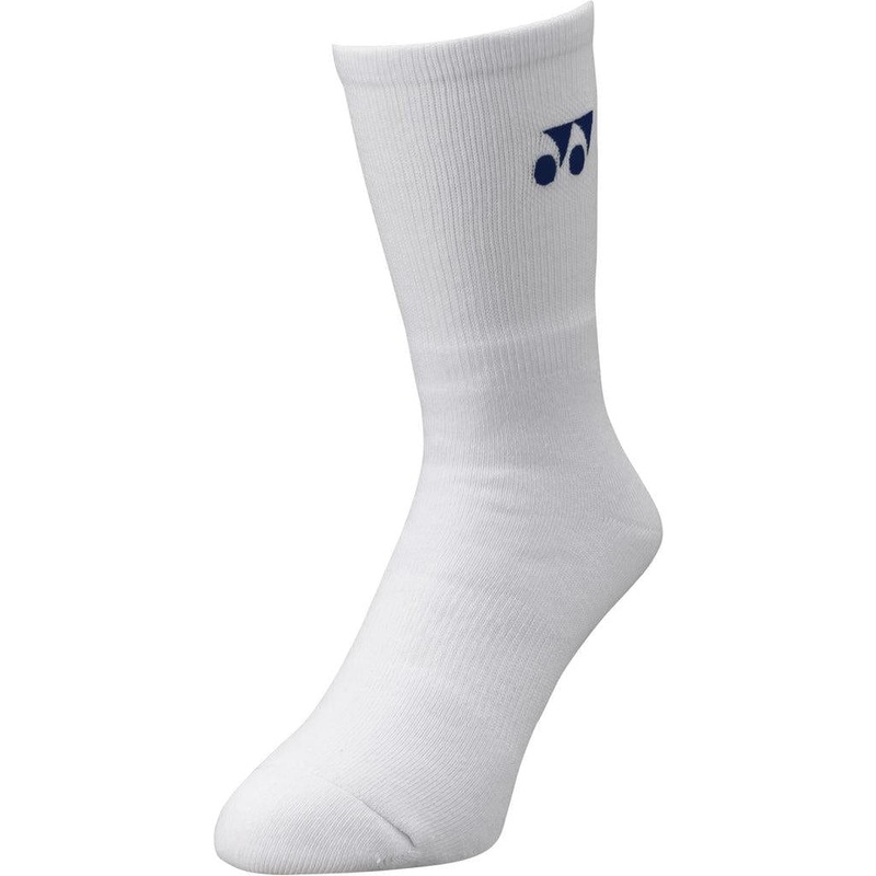 Yonex 19120YX 3D ERGO Crew White Socks – 1 pair