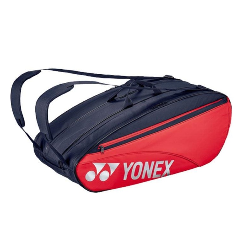 Yonex 42329EX 9 Piece Racket Bag – Scarlet