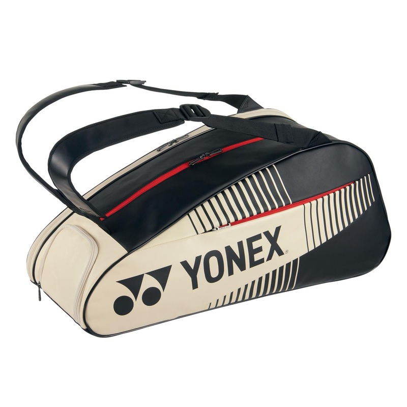 Yonex 82426EX Active 6 Racket Tennis Bag – Black / Beige