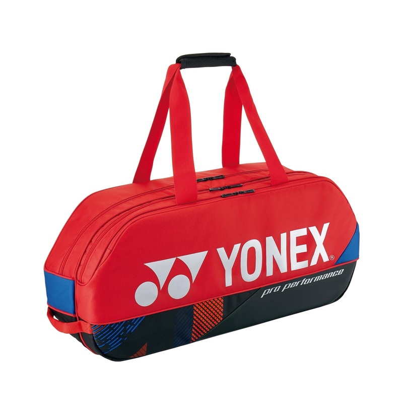 Yonex 92431WEX Pro Tournament 6 Racket Tennis Bag – Scarlet