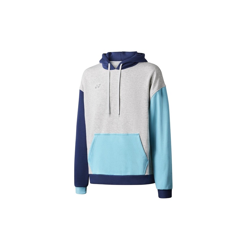 Yonex YHD123 Unisex Tennis Hoodie – Grey / Navy / Sky