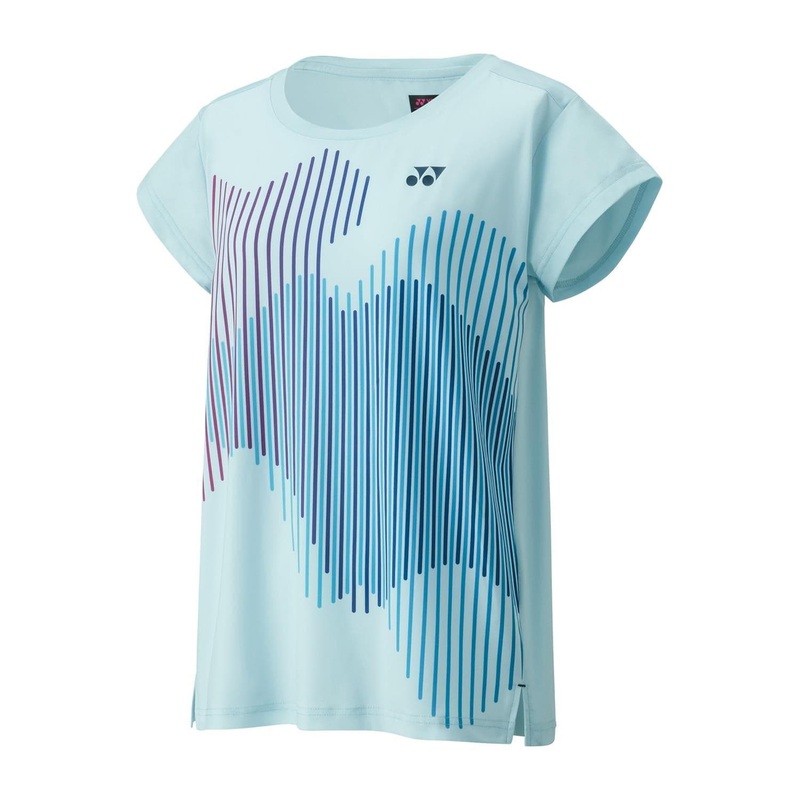 Yonex 20764 Crew Neck Womens Tennis T-Shirt – Crystal Blue