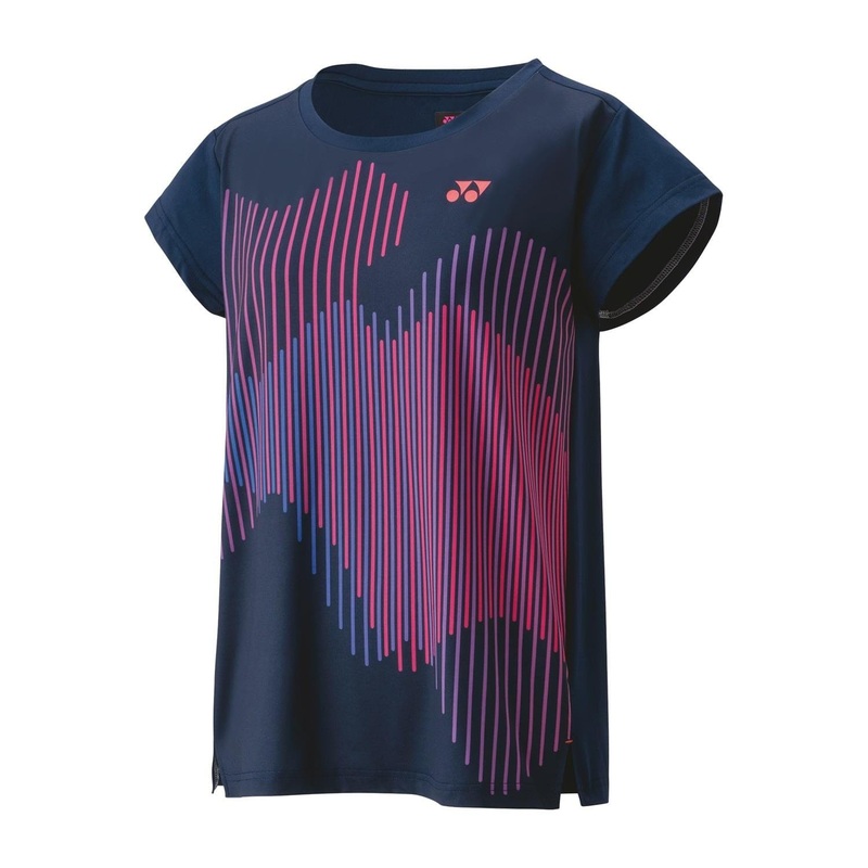 Yonex 20764 Crew Neck Womens Tennis T-Shirt – Indigo Marine