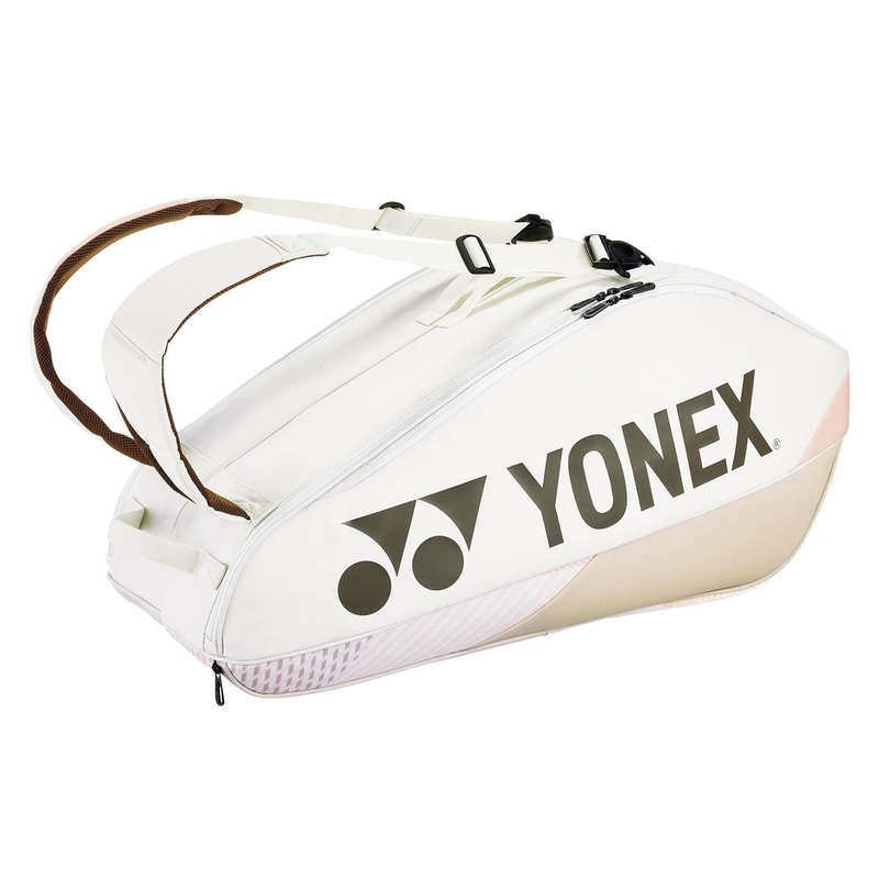 Yonex 92426EX 6 Racket Pro Tennis Bag – Sand Beige