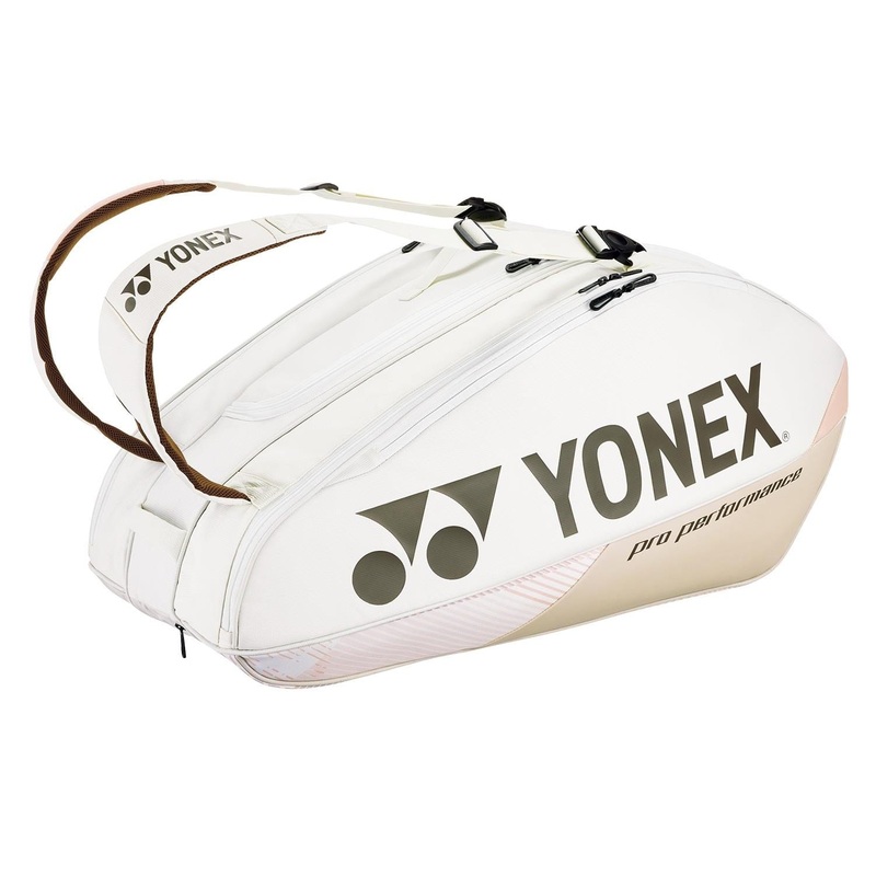 Yonex 92429EX 9 Racket Pro Tennis Bag – Sand Beige