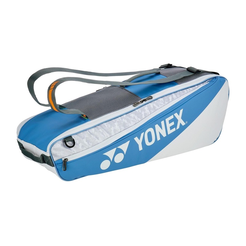 Yonex 52526EX Club 6 Racket Tennis Bag – Greyish Blue