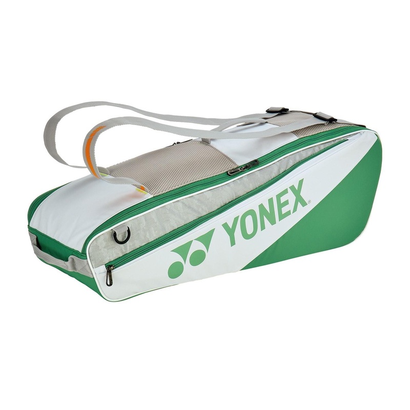 Yonex 52526EX Club 6 Racket Tennis Bag – White