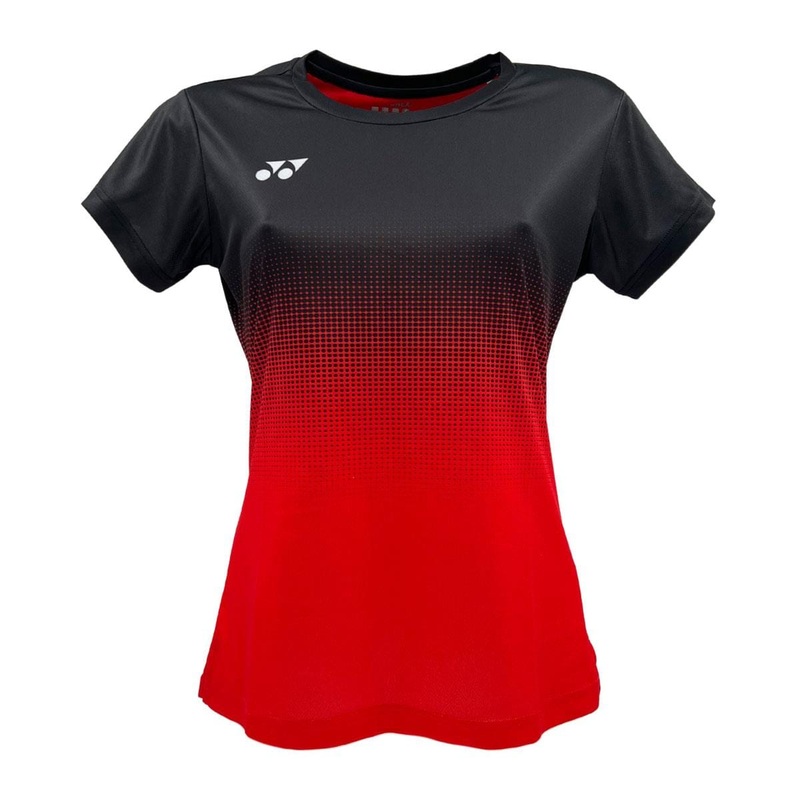 Yonex YTL5 Womens Tennis T-Shirt – Red / Black