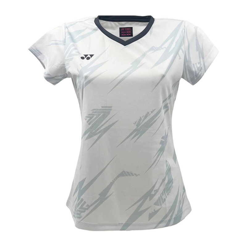 Yonex YTL8 Womens Tennis T-Shirt – White / Charcoal