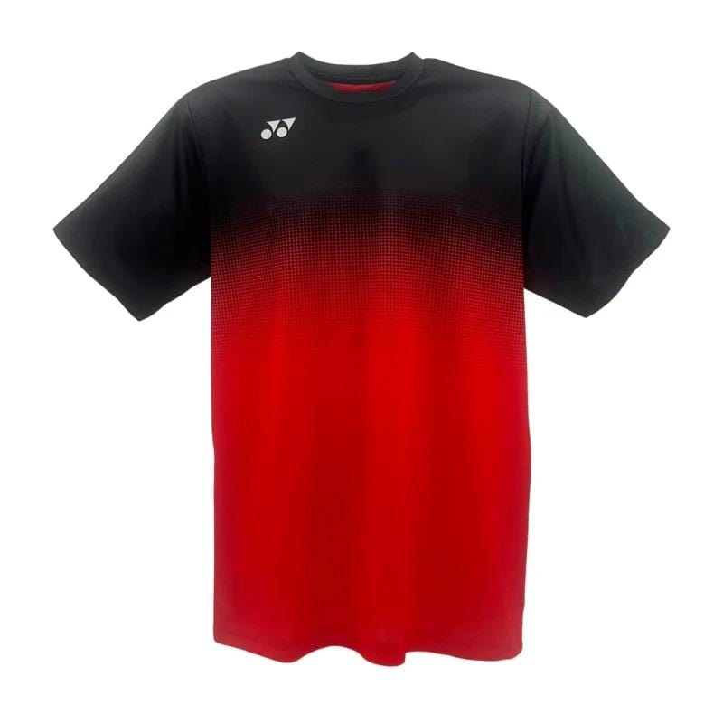 Yonex YTM5 Mens Tennis T-Shirt – Red / Black