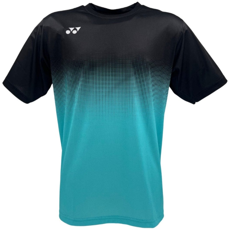 Yonex YTM5 Mens Tennis T-Shirt – Turquoise / Black