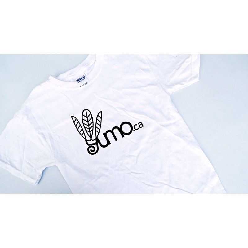 Yumo Creative Cotton T-Shirt with Yumo.ca Logo