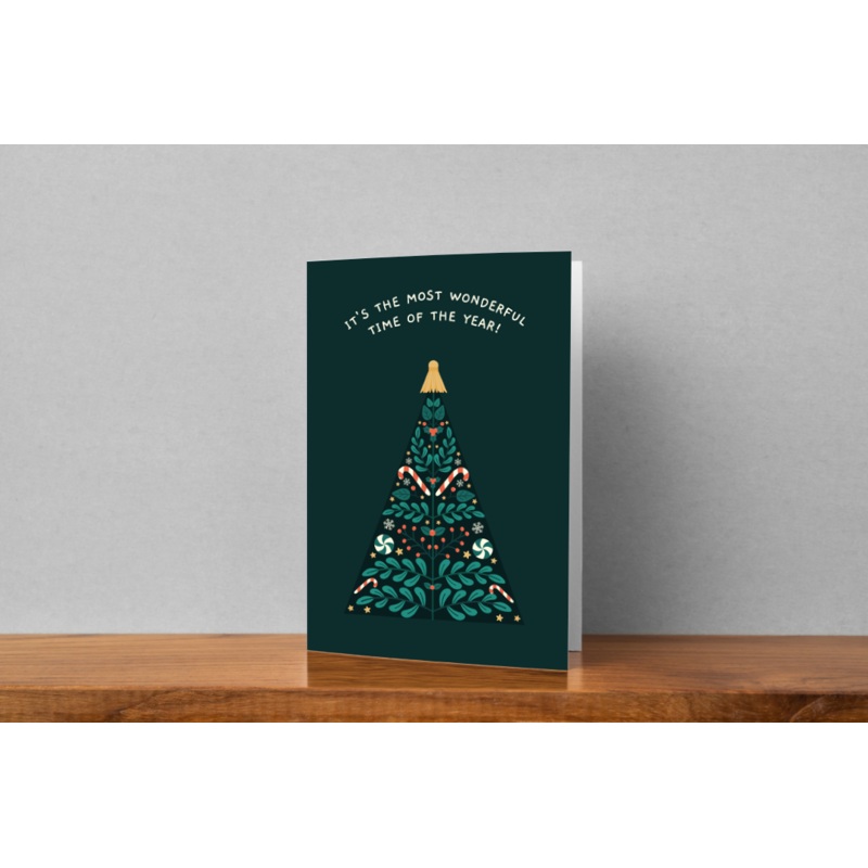 ‘It’s the Most Wonderful Time of the Year!’ Badminton Christmas Card