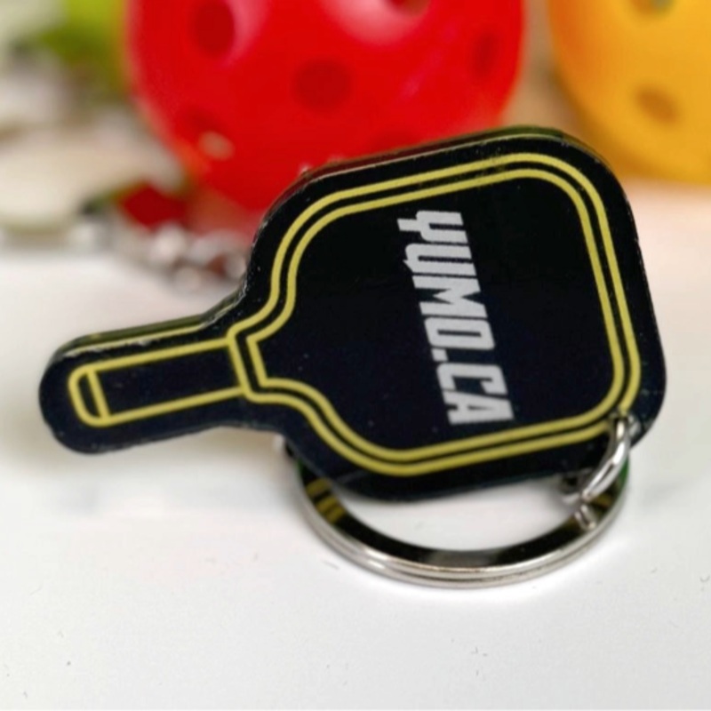 Yumo Creative – Mini Pickleball Paddle Keychain