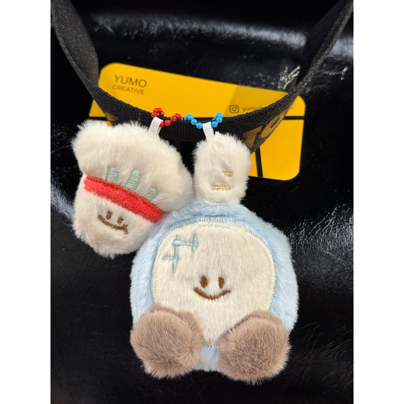 Yumo Creative – Mini Badminton Plush Keychain (set of 2)