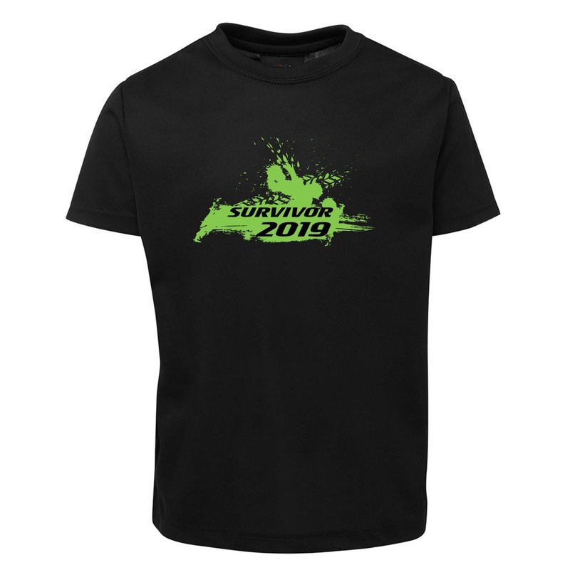 Maunga Mayhem Black Adults Tee