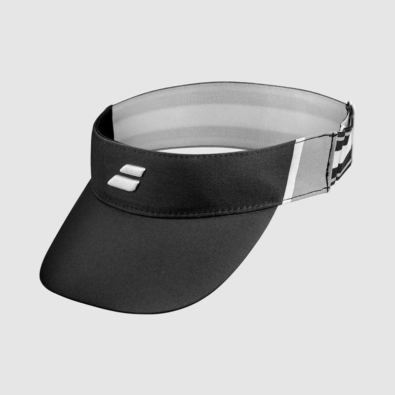 Babolat 5WA1232 Elastic Visor|2001 Black/White|One Size