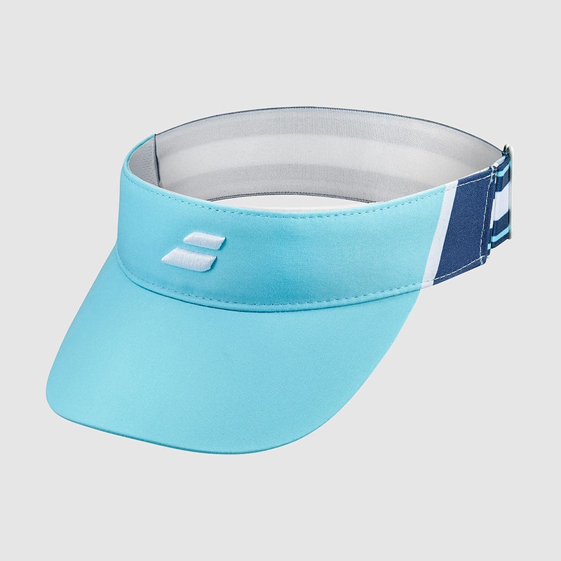 Babolat 5WA1232 Elastic Visor|4109 Angel Blue/White|One Size