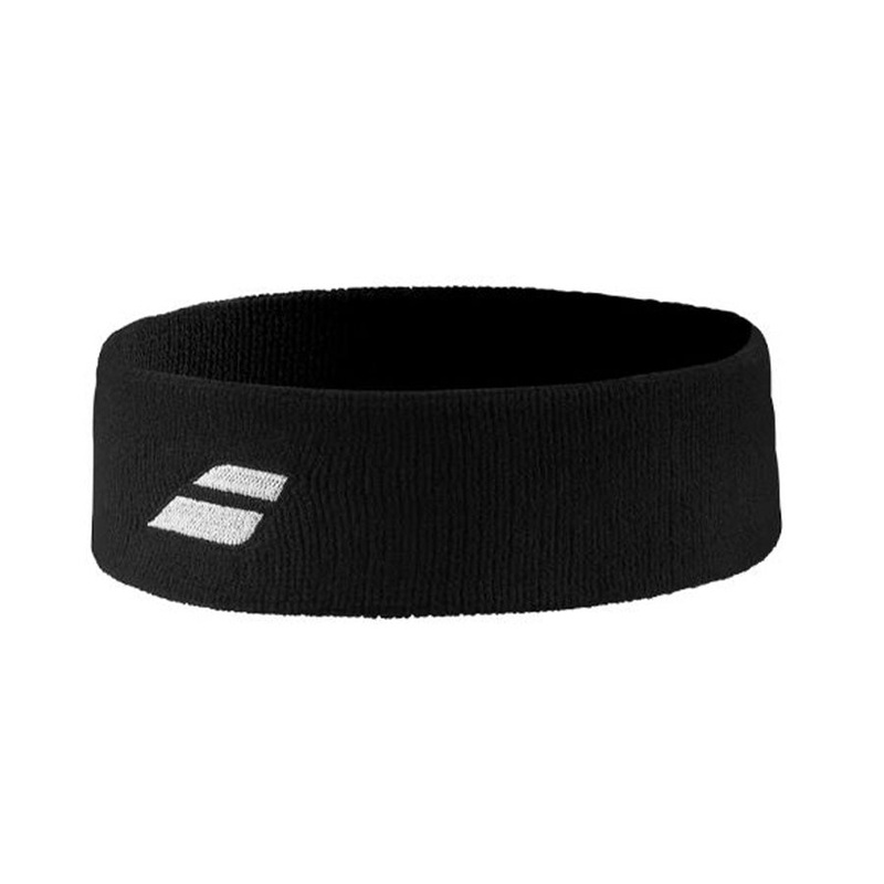Babolat 5UB1301 Logo Headband|2000 Black|One Size