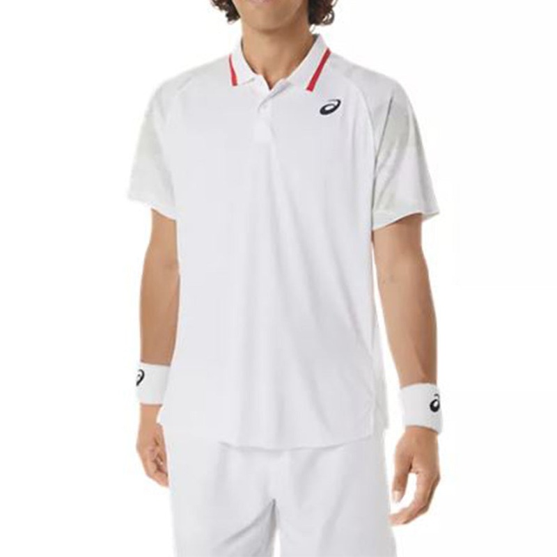 Asics 2041A252 Court Graphic Polo Mens