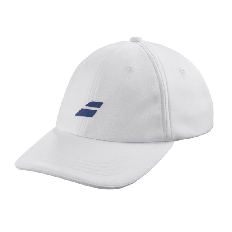 Babolat 5UB1221 Pure Logo Cap|1000 White|One Size
