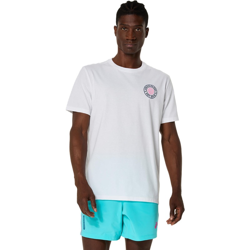 Asics Padel Court Graphic Short Sleeve Top Mens