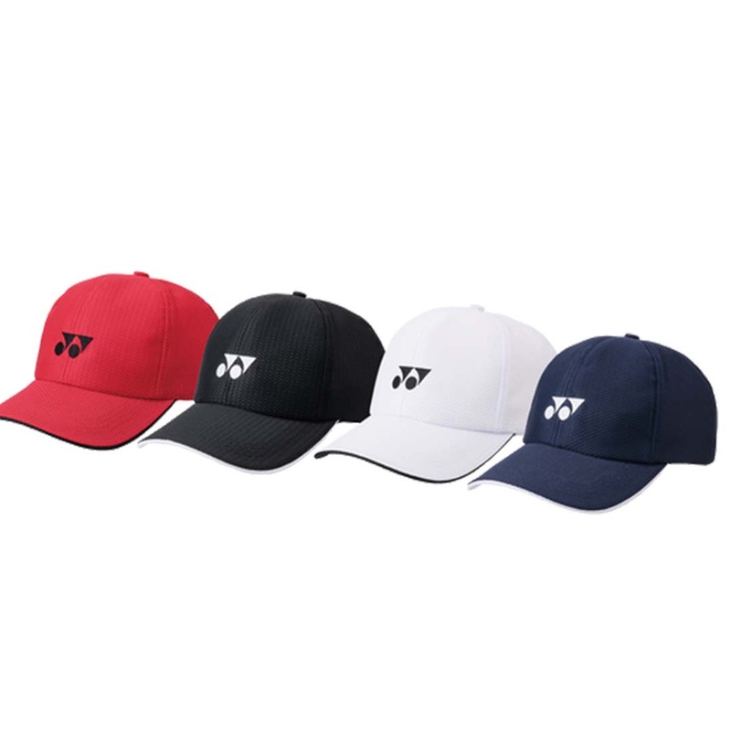 Yonex Unisex Cap Mesh 341|Black|White