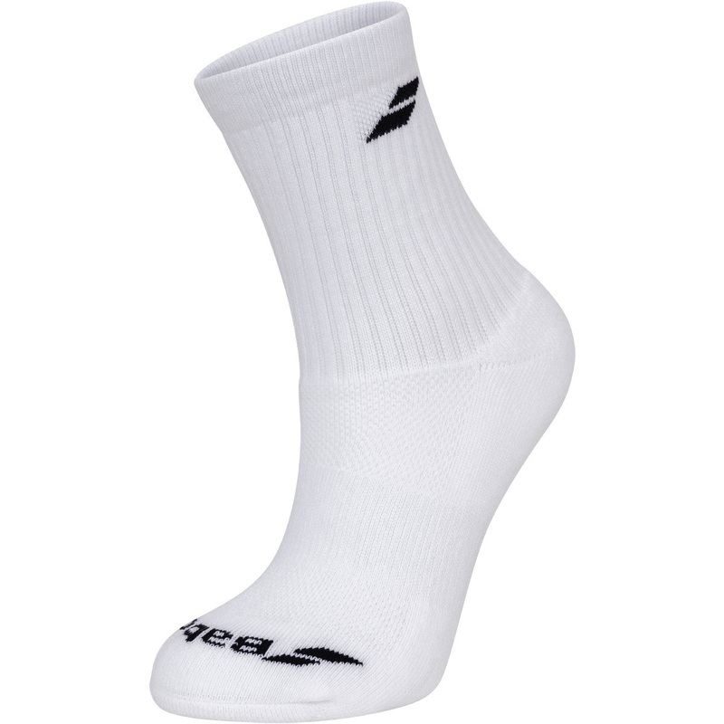 Babolat 3 Pack Socks|UK 13-2|UK2.5-5|UK6-8|UK9-11|UK12-14