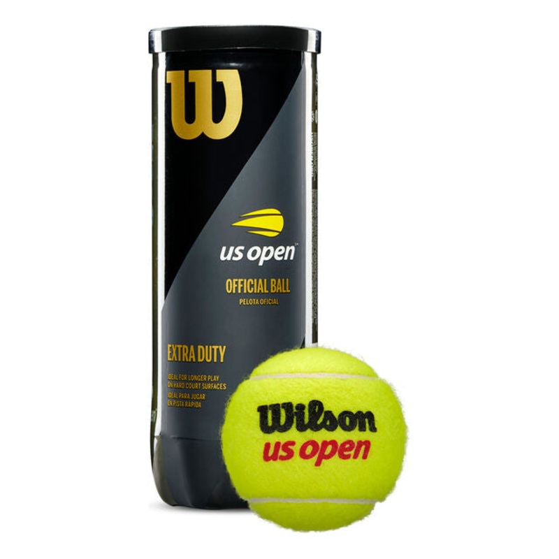 Wilson U.S. Open tennis balls|1 can|1 case of 24 cans