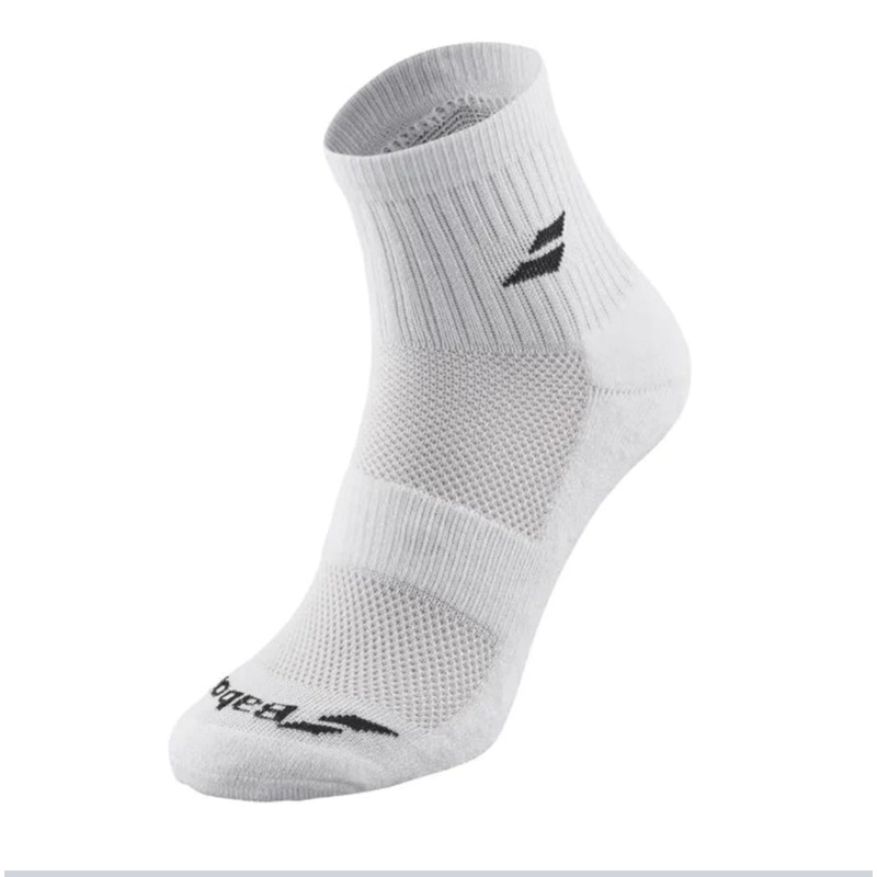 Babolat 3 Pack Quarter Socks|UK2.5-5|UK6-8|UK9-11|UK12-14.5