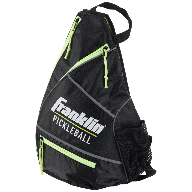 Franklin Pickleball Sling Bag|Black|White