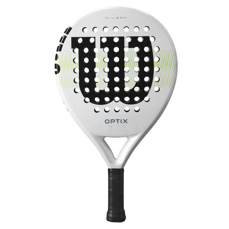 Wilson Optix V1 Padel Racket|White|Black