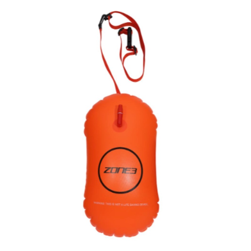 Zone3 Recycled Swim Safety Buoy Tow Float – Orange