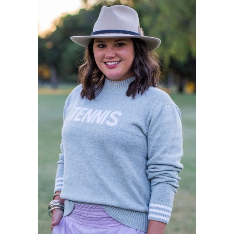 Bubble Women’s Knit Tennis Sweater