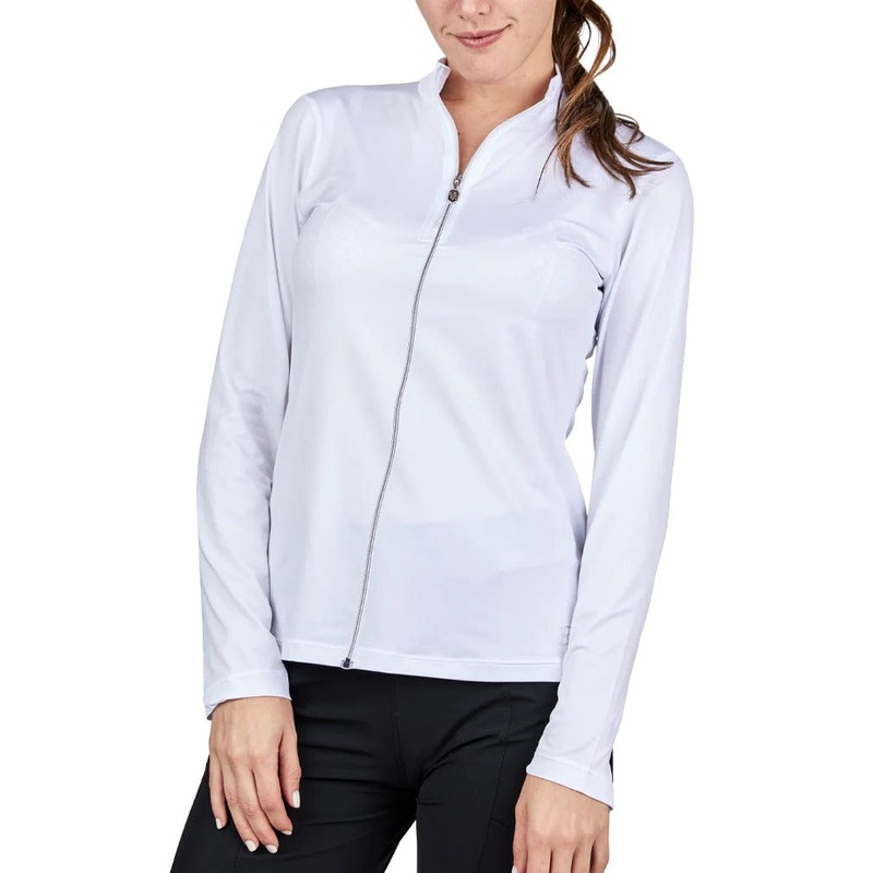 Sofibella Women’s Tennis Jacket-UV Feather