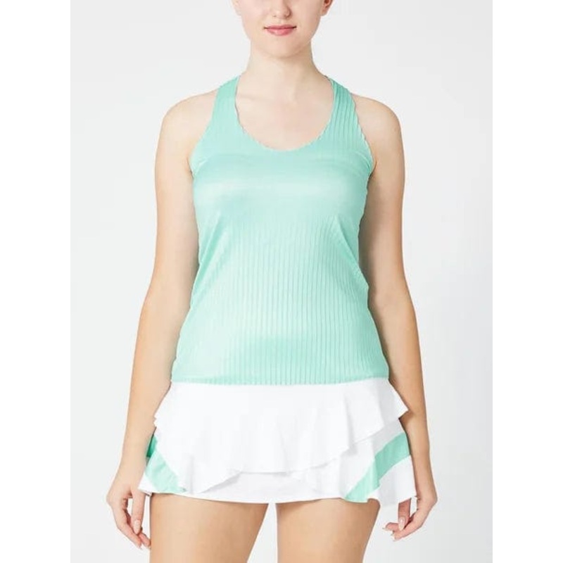 Women’s K-Swiss Pleated V-Neck Tennis Tank Top