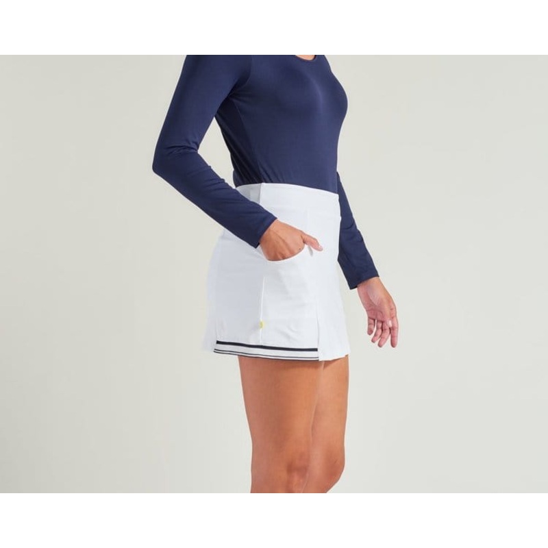 Women’s L’Oeuf Poch Baseline Rib Hem Tennis Skort