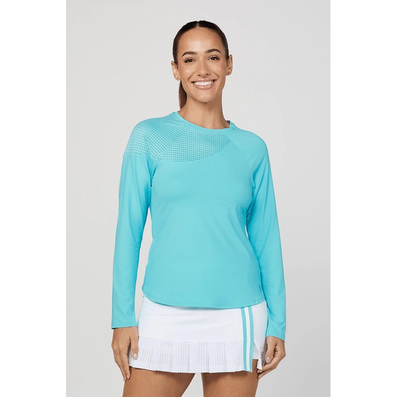 Women’s Sofibella Raglan Long Sleeve – Isla Bonita