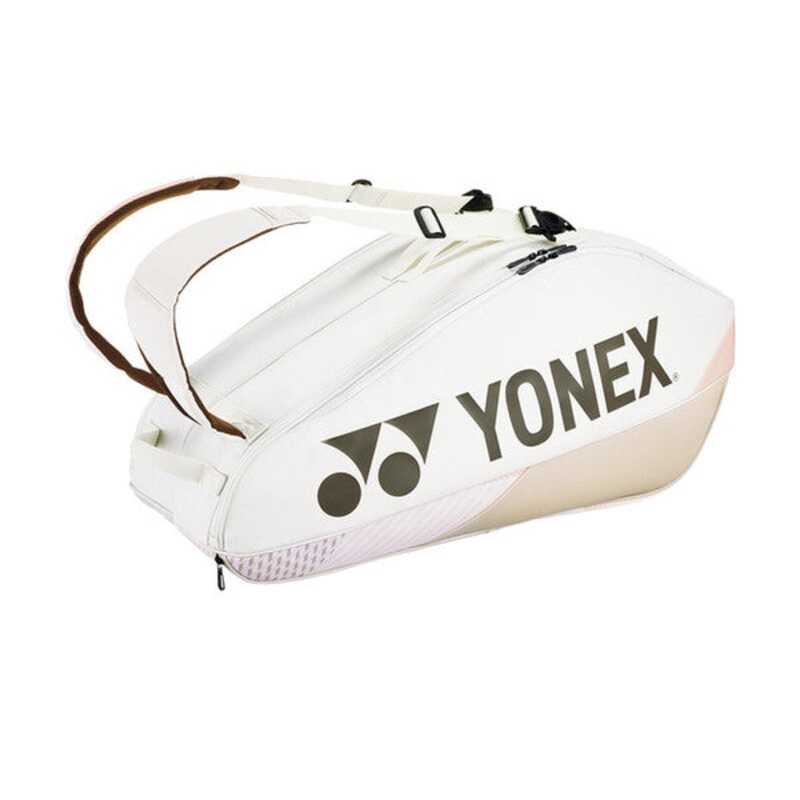 Yonex Pro Racquet 6 Pack (2024) Tennis Bag – Sand Beige
