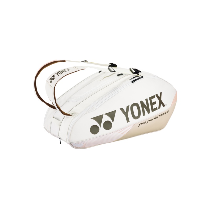 Yonex Pro Racquet Bag 9 Pack (2024) Tennis Bag – Sand Beige